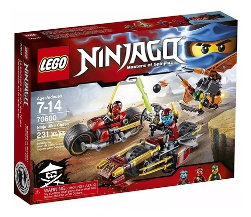 Lego 70600 Ninjago Ninja Bike Chase 231 Peças | MercadoLivre Lego 70600 Ninjago Ninja Bike Chase 231 Peças | MercadoLivre