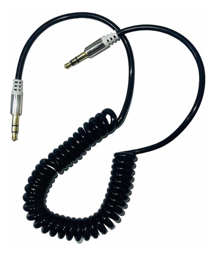Cable Plug A Plug Stereo Resortado Flexible Auxiliar 3.5mm
