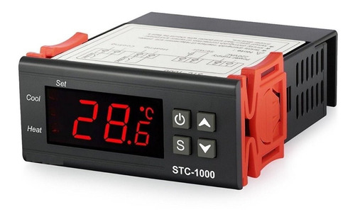 Termostato Digital Stc-1000 Doble Control Frío  Calor 220v