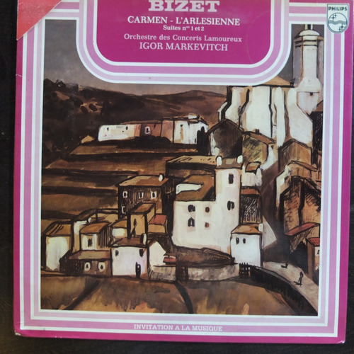 Vinilo Bizet Carmen L'arlesienne Suites N° 1 Y 2