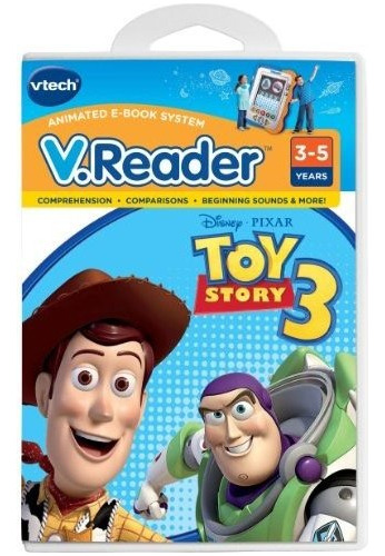 Juego De Ingenio Vtech - Software V.reader - Toy Story 3