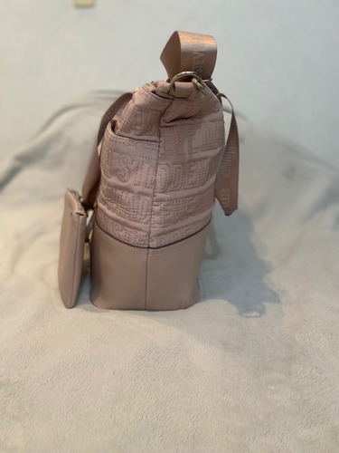 Bolso Steve Madden Rosa Lisa Níquel Rosa