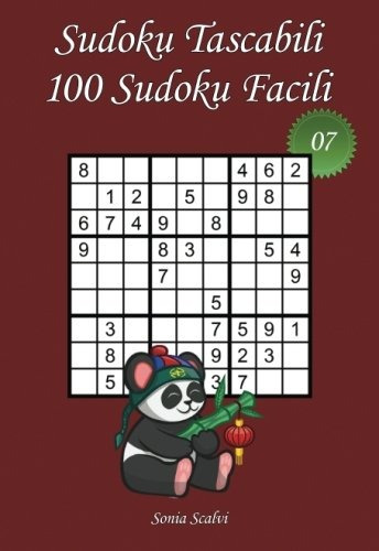 Sudoku Tascabili  Livello Facile  Numero 7 100 Sudoku Facili