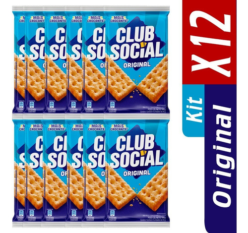 Biscoito Club Social Original 24g