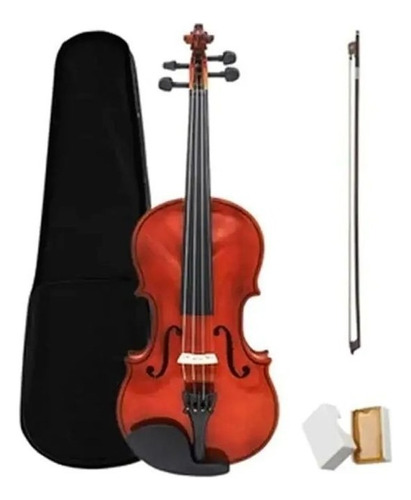 Amadeus Violin Y Estuche Para Principiante 3/4 Amvl004