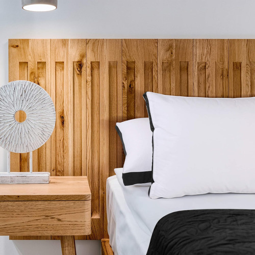 Almohadas Utopia Bedding Para Dormir, Set De 2, Calidad Hote