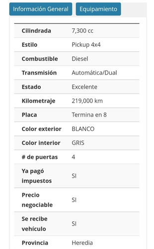 Imagen 8 de 13 de Ford F350 Xl Súper Duty