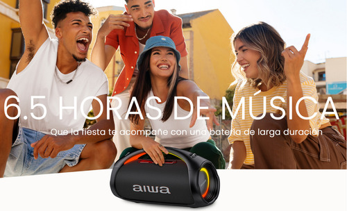 Parlante Portatil Bluetooth Aiwa 110w