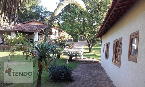Imagem 4 de 30 de Chácara Com 5 Dormitórios Para Alugar, 3500 M² Por R$ 11.000,00/mês - Colinas Do Mosteiro De Itaici - Indaiatuba/sp - Ch0106