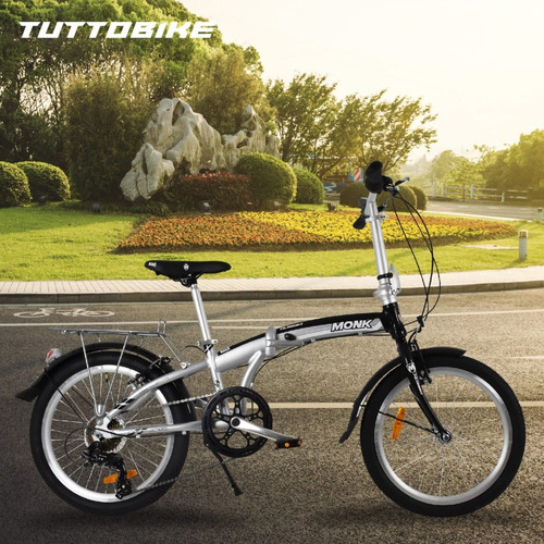 Imagen 8 de 8 de Bicicleta Flink Plegable/alum Rodada-20 7 Velocidades