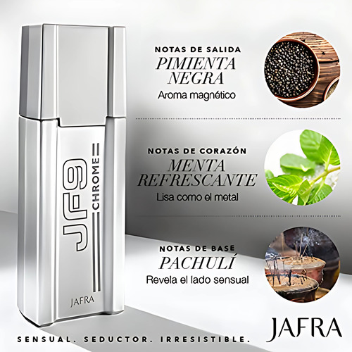 Duo Jf9 Blue + Chrome 100ml Jafra Original