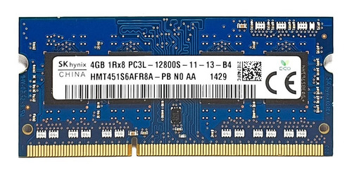 Imagen 1 de 1 de Ddr3 8gb (4gb X 2) Sodimm Pc3l-12800s 1600 Mhz Remate!