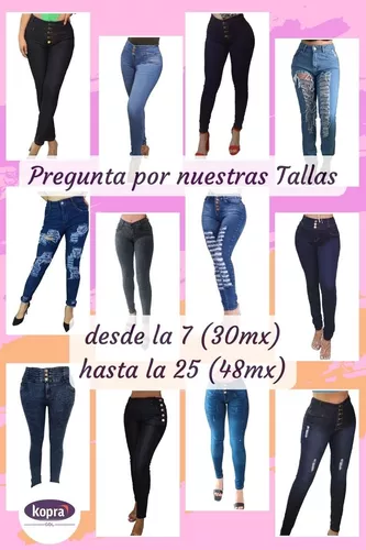 Jeans Dama Corte Colombiano Pantalon Ropa Mujer Push Up Pdo