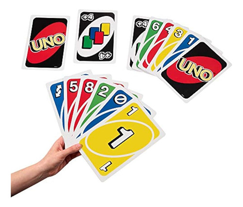 Uno Giant Juego De Cartas Juguete Familiar Mattel Games ;o