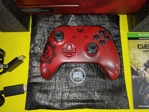 Consola Xbox One S Edicion Limitada Gears Of War Con Caja (Usado)