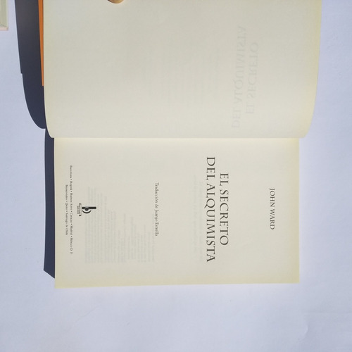 Libro El Secreto Del Alquimista De John Ward (Usado)