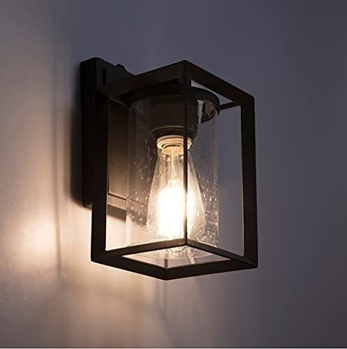 Landia Home Farol De Pared Para Exteriores Con Luz De Porche