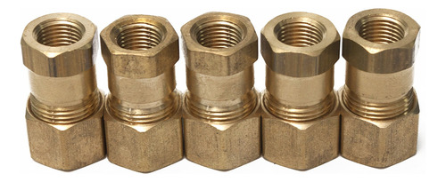 Ltwfitting - Conector De Compresion Hembra Npt (laton, 3/8 P