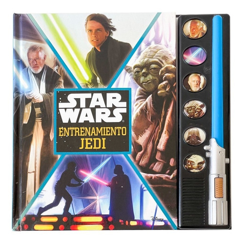 Libro Star Wars Entrenando Al Jedi Con Luces Y Sonidos