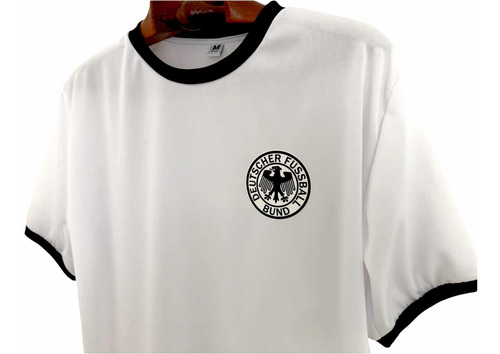 Imagen 3 de 10 de Camiseta Alemania Mundial 1974 Envio Y Cuotas Gratis Retro