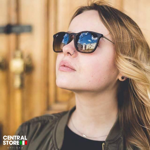 Tienda Oficial Ray Ban Anteojos De Sol Chris Rb4187 865/13 + | Cuotas sin  interés