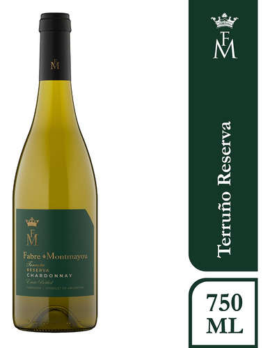 Vino Fabre Montmayou Terruño Reserva Chardonnay 750ml