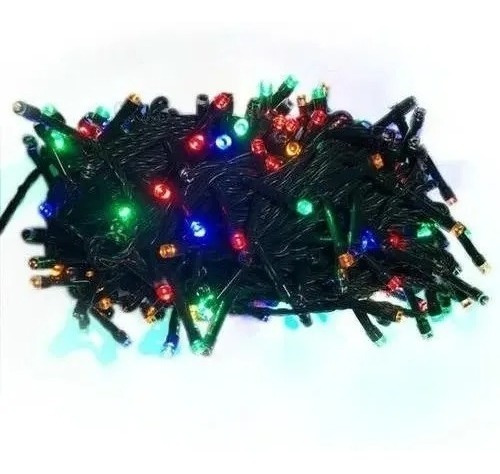 Luces De Navidad Guirnalda Multicolor 9 Metros 100 Led