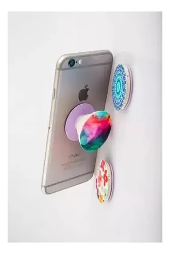 Pop Socket Anillo Soporte Pop Diseños Mejorar El Agarre
