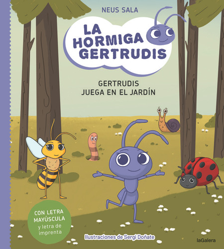Libro La Hormiga Gertrudis 2 Gertrudis Juega En El Jardin...