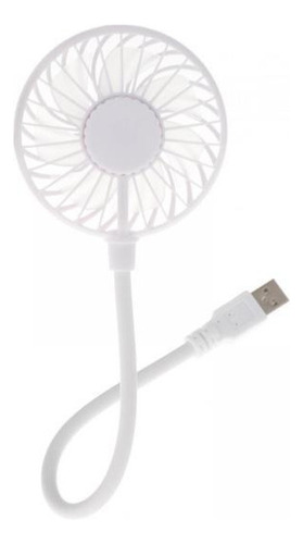 A+ 2 Mini Ventiladores Portátiles Usb Blancos De 35 X 8 X