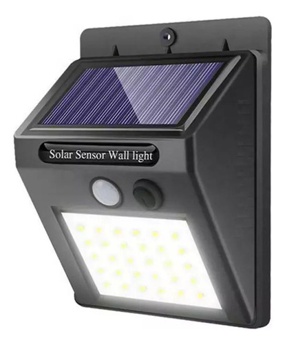 Lampara Solar 25 Led Sensor Movimiento Recargable Luz Camino