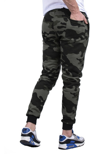 Imagen 5 de 10 de Jogger Camuflado Jogging Tactico Algodon Urbano A66