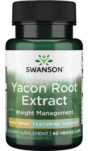 Extracto De Raiz De Yacon 100 Mg 90 Cápsulas Veganas 