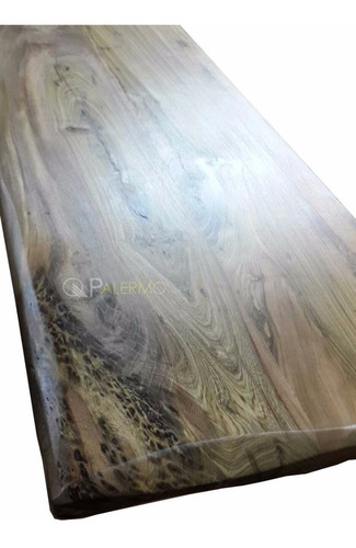Imagen 9 de 10 de Mesada Barra Desayunador Madera Guayubira 4cm X 80x140 Cm