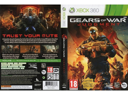 Gears Of War Judgment Xbox 360 Original Mídia Física + Nf