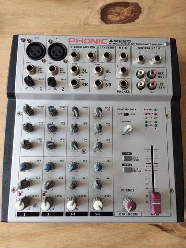 Mixer Phonic Am220