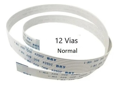 Flat Cable 12 Vias Para Scanner Epson Stylus 5600 Mod C331a