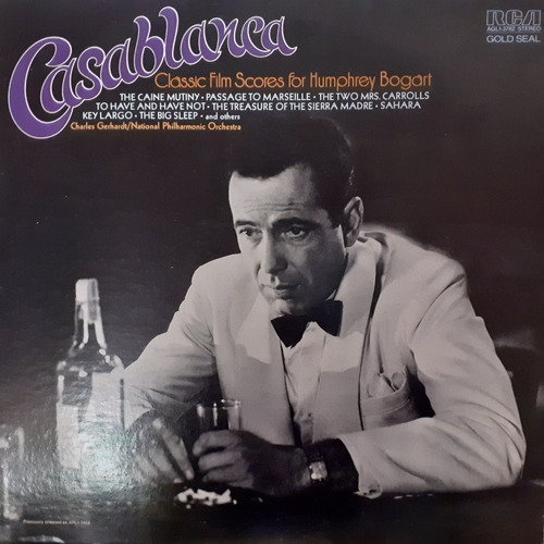 Banda Película Casablanca Humphrey Bogart Bergman  V 9 Usa