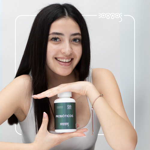 Probióticos 48,67 billones Suplementos Domos 120 cápsulas 500 Mg C/u
