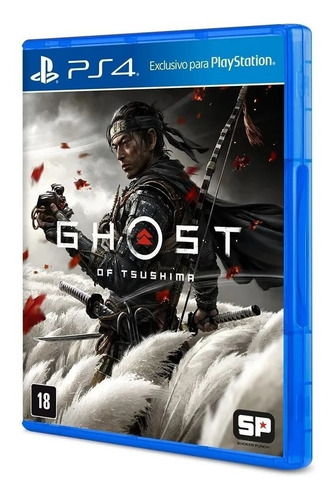 Ghost Of Tsushima Ps4 Midia Fisica Lacrado Dublado + Nf
