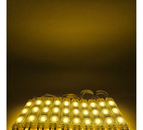Modulo Led 3 Led 6313 2835 Para Exteriores 12v 10 Piezas