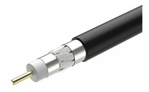 Cable Coaxial 100 Pie Triple Blindado Digital Rg6 Antena