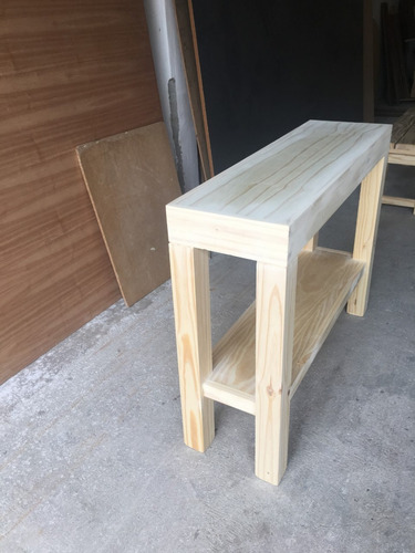 Mesa De Arrime Asia Con Estantes 80 X 30 1 Estante