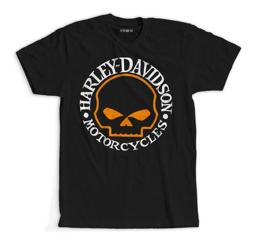 Remera Harley Davidson Mod. 5 Algodón Excelente Calidad.