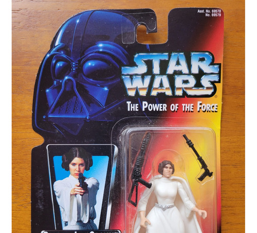 Star Wars Potf, Red Card, Princesa Leia, Nueva Y Sellada