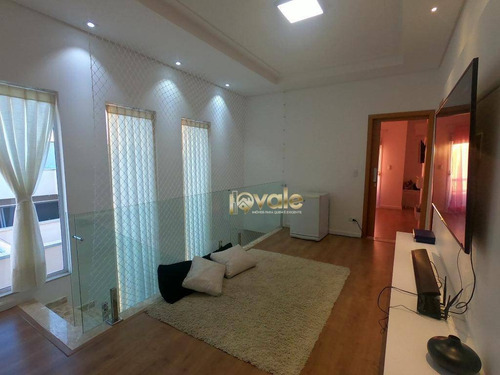 Imagem 8 de 30 de Casa De Alto Padrão Com 3 Suítes À Venda, 244 M²- Condomínio Vivva Jardim Califórnia Jacareí/sp - Ca1793