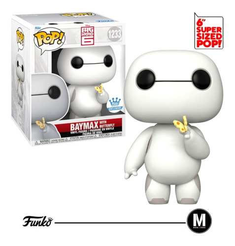Funko Pop 1233 - Baymax con mariposa (gran héroe)
