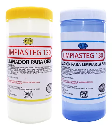Liquido Limpiador Plata/oro 2 Frascos