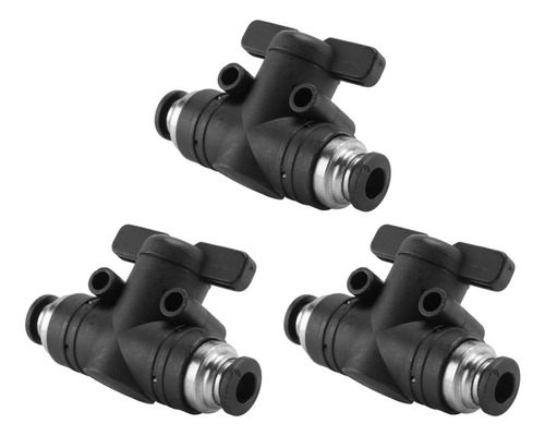 Válvula De Conexión Por Empuje De 6 Mm Válvula De Control De