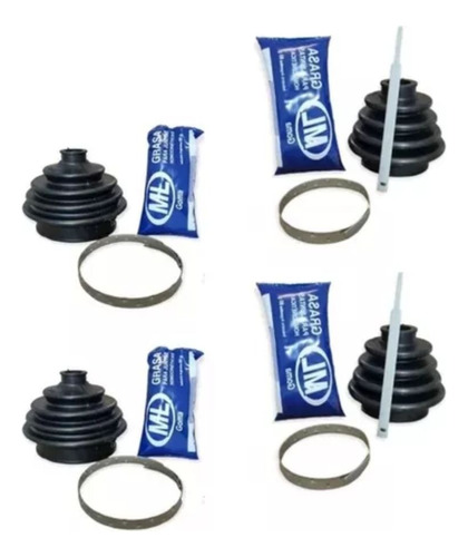 Kit X4 Fuelles Semieje Caja Rueda Vw Gol Gacel Saveiro